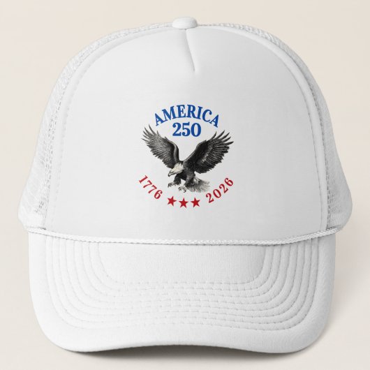 Casquette 250th Anniversary USA Patriotic Bald Eagle (Devant)
