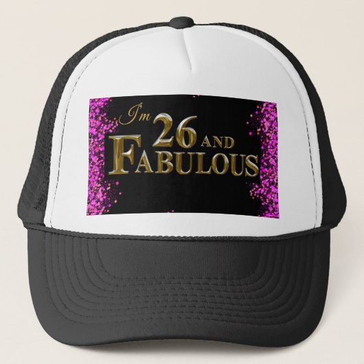 Casquette 26e anniversaire (Devant)