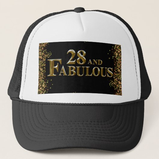 Casquette 28e anniversaire (Devant)