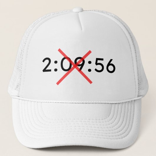 CASQUETTE 2:09:56...PAS VRAI ! (Devant)