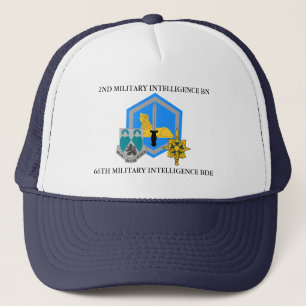 CASQUETTE 2E INTELLIGENCE MILITAIRE BN 66E M I BDE