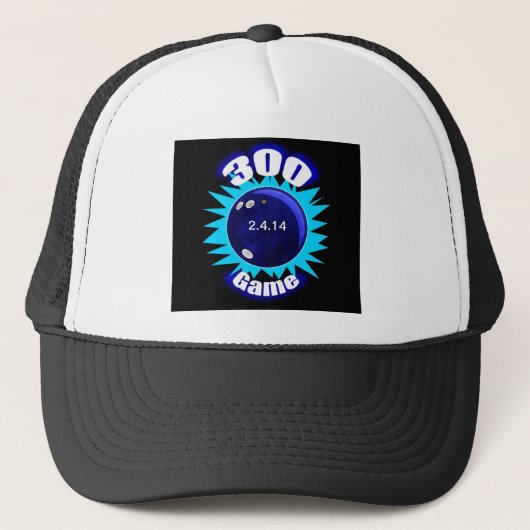 Casquette 300 blues de jeu (Devant)