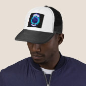 Casquette 300 blues de jeu (En situation)