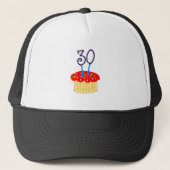 Casquette 30e anniversaire Cupcake (Devant)