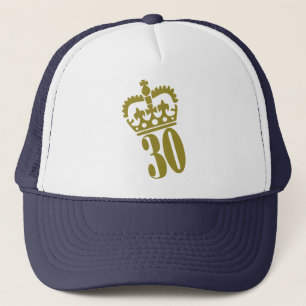 Casquette 30ème anniversaire - nombre - trente