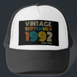 Casquette 30th Birthday Vintage Septembre 1992 Limited Edtn.<br><div class="desc">30th Birthday Vintage Septembre 1992 Limited Edtn.</div>