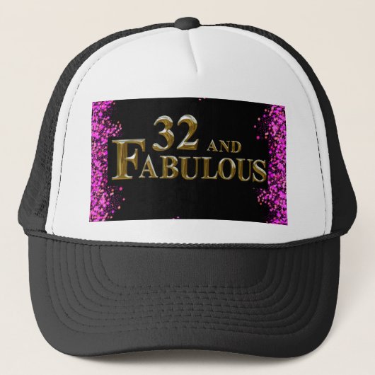 Casquette 32e anniversaire (Devant)