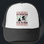 CASQUETTE 35<br><div class="desc">Oh What Fun It Is To Ride Bicycle Christmas ride,  Bicycle,  vélo,  noël,  appariement,  famille,  joyeux,  noël,  2021,  xmas,  heureux,  nouvelle année,  2022 Noël 2021 Correspondant famille pyjamas</div>