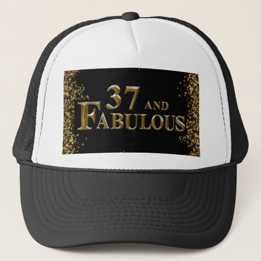 Casquette 37e anniversaire (Devant)