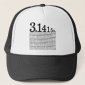 Casquette 3,1415926 Pi (Devant)