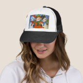 Casquette 3 Joyeux neigeurs (En situation)