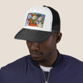 Casquette 3 Joyeux neigeurs (En situation)