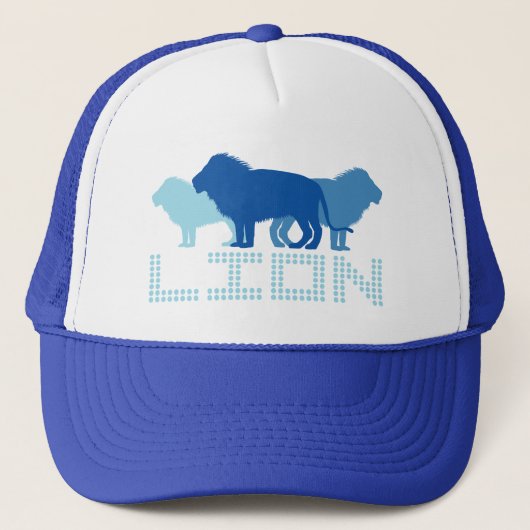 Casquette 3 Lions (Bleu) (Devant)
