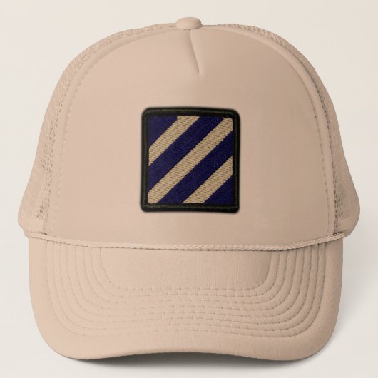 Casquette 3e division d'infanterie Tempête du désert Irak Ca (Devant)