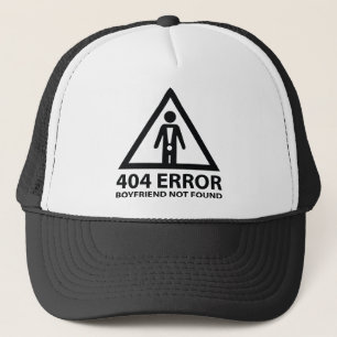 Casquette 404 Erreur Boyfriend introuvable