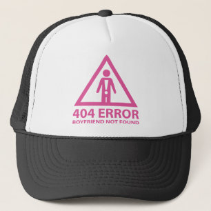 Casquette 404 Erreur Boyfriend introuvable