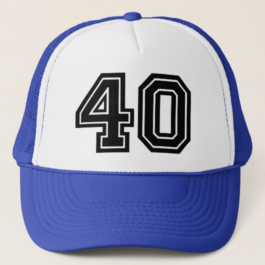 Casquette 40e anniversaire (Devant)