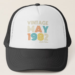Casquette 40e anniversaire Vintage 1982 Edition limitée
