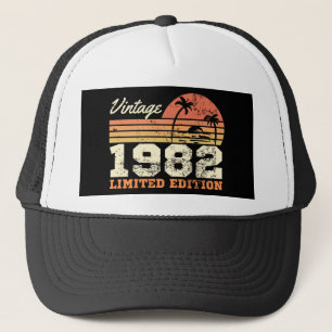 Casquette 40e anniversaire Vintage 1982 Limited Edition Retr