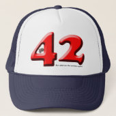 Casquette 42… la réponse à la question (Devant)