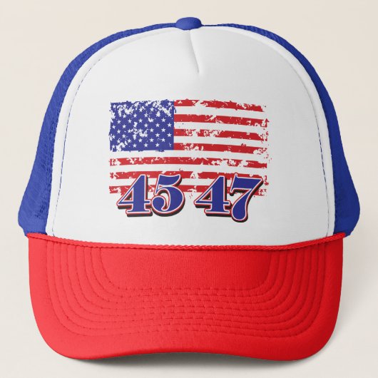 Casquette 45-47 Président TRump (Devant)