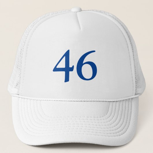 Casquette "46" Président Biden, Biden Harris 2020, Élection (Devant)