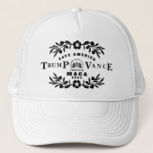 Casquette 47 Trump J. D. Vance 2024 (Devant)