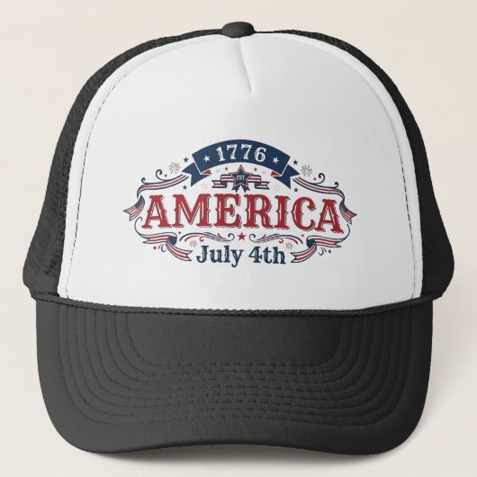 Casquette 4 juillet 1776 (Devant)