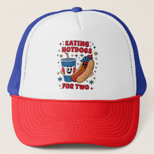 Casquette 4 juillet Mignons Hotdogs