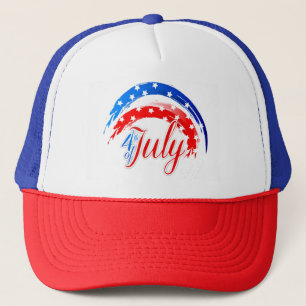 Casquette 4 juillet patriotique