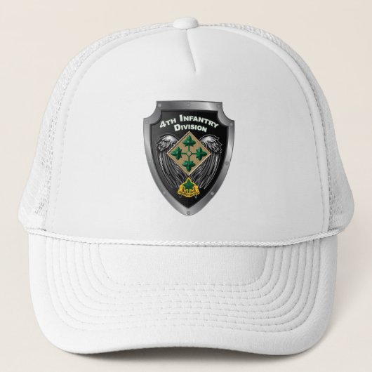 Casquette 4e division d'infanterie Cadeau "inébranlable et l (Devant)