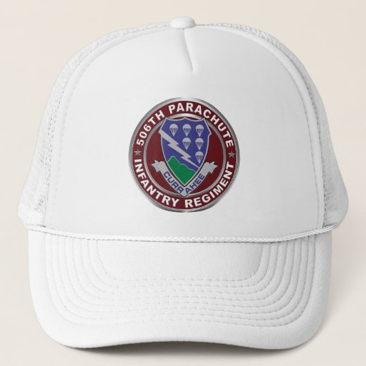 Casquette 506e régiment d'infanterie parachutiste (Devant)