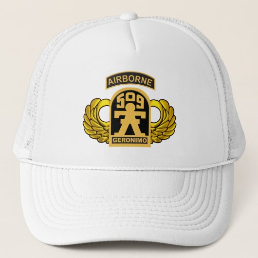 Casquette 509e Régiment d'infanterie de parachutistes PIR (Devant)