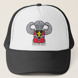 Casquette 509th Crête aéroportée avec les ailes aéroport