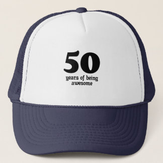 Casquette 50 ans d'être génial