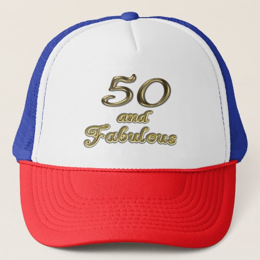 Casquette 50 et fabuleux chapeau de camion (Devant)