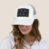 Casquette 50 Nuances De Gris - Art Fractal (En situation)