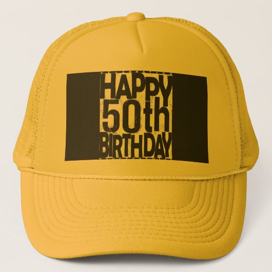Casquette 50e anniversaire (Devant)