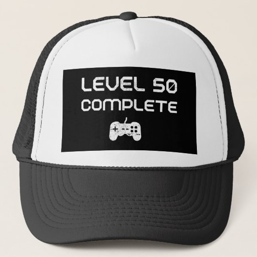 Casquette 50e anniversaire / 50e anniversaire Niveau 50 ache (Devant)