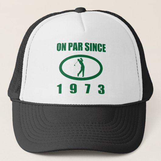 Casquette 50e anniversaire de Golf Lover 1973 (Devant)