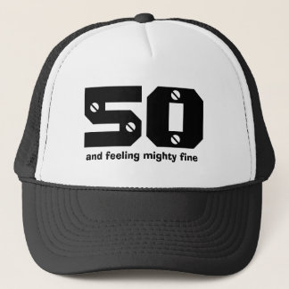 Casquette 50e anniversaire ou toute autre année s'y sentir b