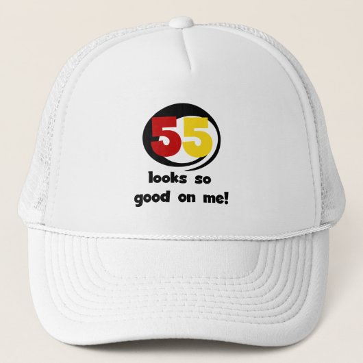 Casquette 55 Semble si bon sur moi T-shirts et cadeaux (Devant)