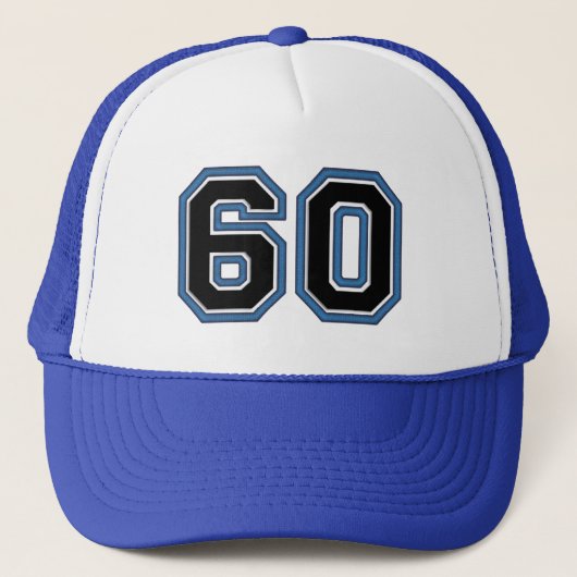 Casquette 60e fête d'anniversaire (Devant)