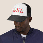 Casquette 666 réveil diable (En situation)