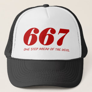 Casquette 667 - Un step Ahead Of The Devil