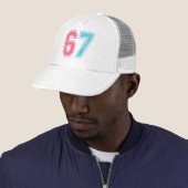 Casquette 67 Mème amusant Six Sept Gen Alpha (En situation)