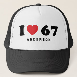 Casquette 67 Mème drôle J'aime six sept 67ème anniversaire