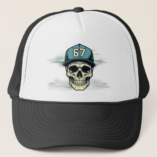 Casquette 67 Skull (Devant)