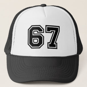 Casquette 67e anniversaire du chapeau de camionnette classiq