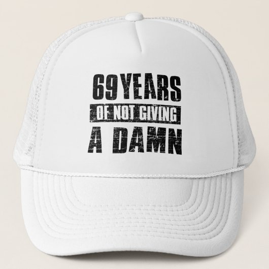 Casquette 69 ans (Devant)